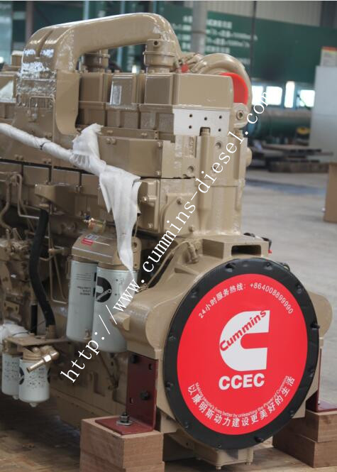 Motore diesel di Cummings di KT19-C450 CCEC Chongqing per il macchinario di industria e della pompa idraulica